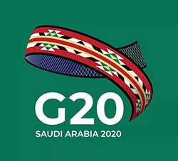 2020年G20峰会官方LOGO发布，设计师是国王亲自找的