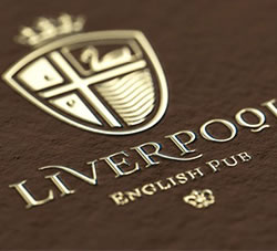 贵族气息--乌克兰Liverpool英式酒吧VI设计欣赏组图